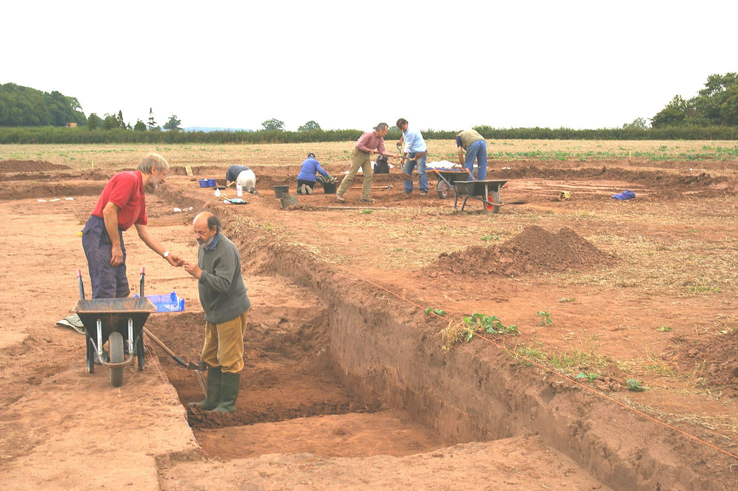 open area excavation