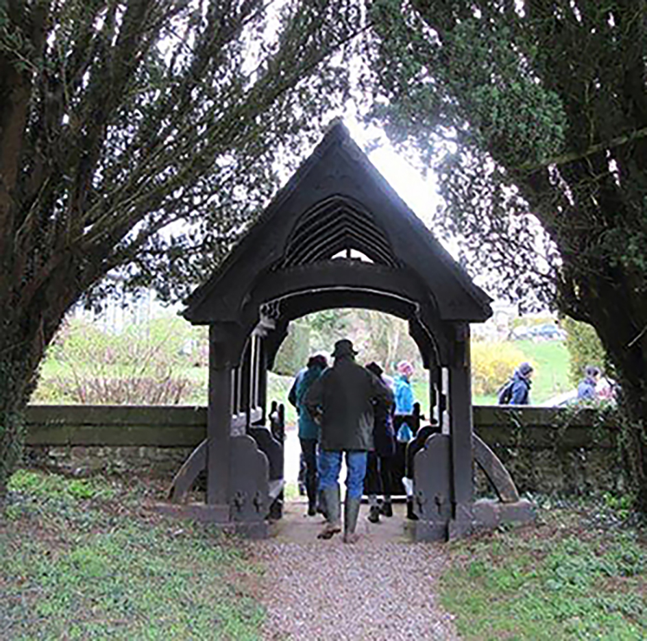 the lychgate